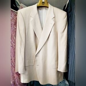 Elegant Men's Beige Blazer